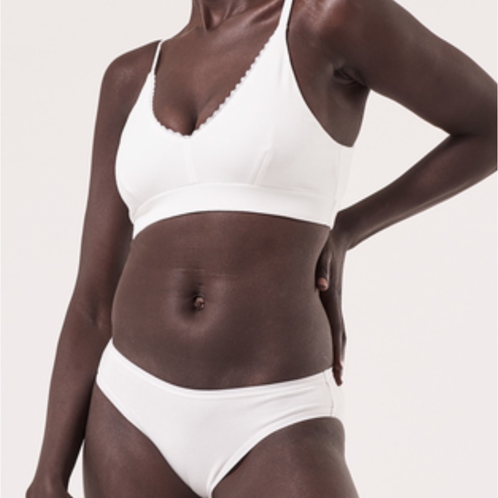 Pact apparel perhaps cotton bralette small. S